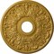 Ekena Millwork Apollo Ceiling Medallion (Canopies up to 5 5/8"), 16 1/2"OD x 3 5/8"ID x 1 1/8"P, Iridescent Gold CM16APIGS - alternate 1